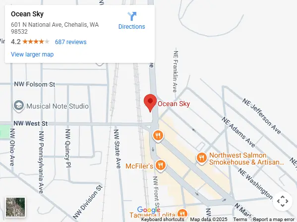 Location, 601 N National Ave, Chehalis, WA 98532